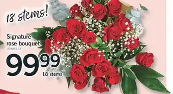 Fortinos SIGNATURE ROSE BOUQUET, 18 stems offer