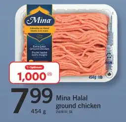 Fortinos MINA HALAL GROUND CHICKEN, 454 g offer