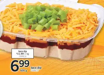 Fortinos TACO DIP, 600G offer