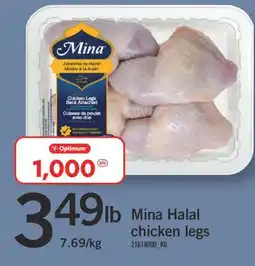 Fortinos MINA HALAL CHICKEN LEGS offer