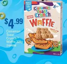 Fortinos CINNAMON TOAST CRUNCH WAFFLE, 328G offer