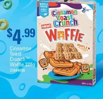 Fortinos CINNAMON TOAST CRUNCH WAFFLE, 328G offer