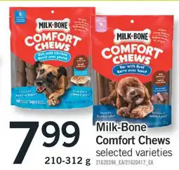 Fortinos MILK-BONE COMFORT CHEWS, 210-312 G offer