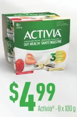 Fortinos ACTIVIA -, 8X100G offer