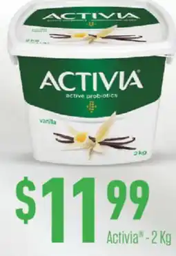 Fortinos ACTIVIA , 2 KG offer