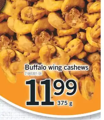 Fortinos BUFFALO WING CASHEWS, 375 G offer