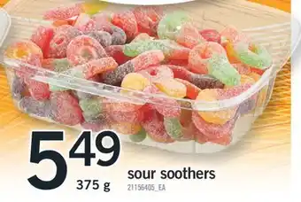 Fortinos SOUR SOOTHERS, 375 G offer