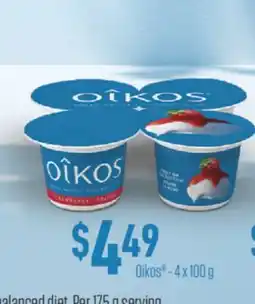 Fortinos OIKOS -4 x 100 G offer