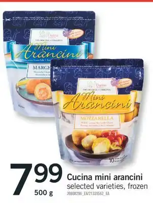 Fortinos CUCINA MINI ARANCINI,500g offer