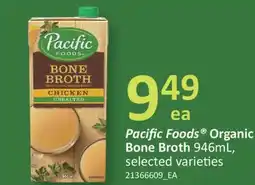 Fortinos PACIFIC FOODS ORGANIC BONE BROTH, 946ML offer