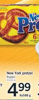 Fortinos NEW YORK PRETZEL, 6X588G offer