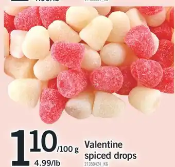 Fortinos VALENTINE SPICED DROPS offer