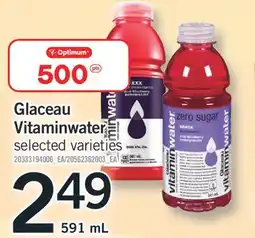 Fortinos GLACEAU VITAMINWATER, 591 mL offer