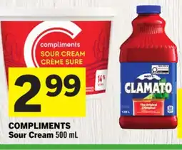 Foodland COMPLIMENTS Sour Cream offer