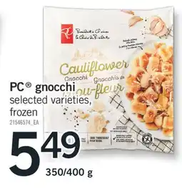 Fortinos PC GNOCCHI, 350/400 G offer