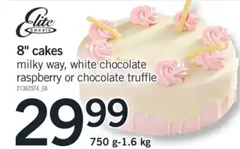 Fortinos 8 CAKES, 750 G-1.6 KG offer