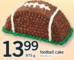 Fortinos FOOTBALL CAKE, 975 G offer