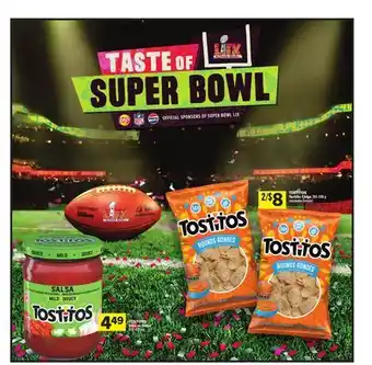 Foodland TOSTITOS Tortilla Chips offer