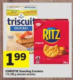 Foodland CHRISTIE Snacking Crackers offer