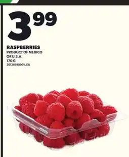 Loblaws RASPBERRIES, 170 G offer