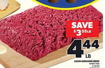 Loblaws LEAN GROUND BEEF offer