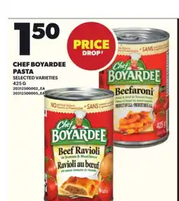 Loblaws CHEF BOYARDEE PASTA, 425G offer