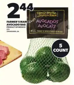 Loblaws FARMER'S MARKET AVOCADO BAG, 5'S offer