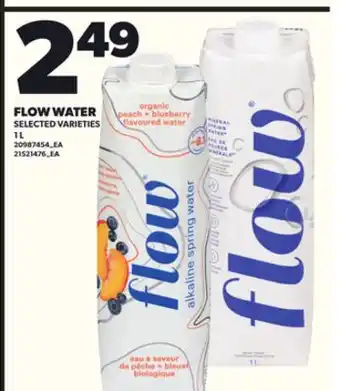 Loblaws FLOW WATER, 1L offer