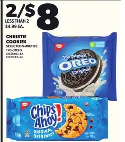 Loblaws CHRISTIE COOKIES, 170-303G offer