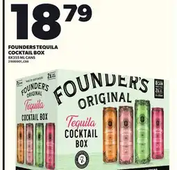 Loblaws FOUNDERS TEQUILA COCKTAIL BOX 8X355 ML CANS offer