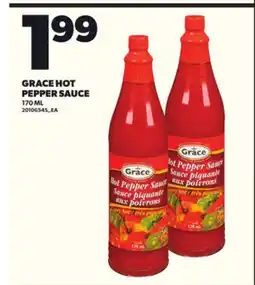 Loblaws GRACE HOT PEPPER SAUCE, 170 ML offer