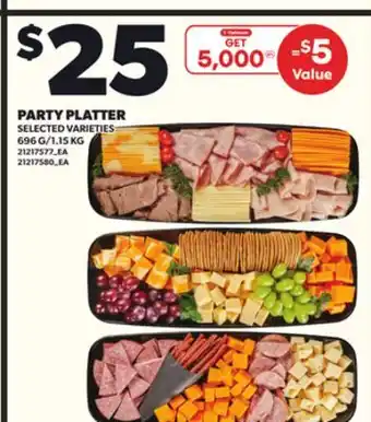 Loblaws PARTY PLATTER, 696 G/1.15KG offer