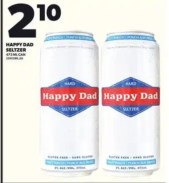 Loblaws HAPPY DAD SELTZER, 473ML CAN offer