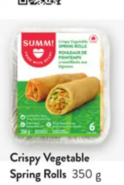 Loblaws CRISPY VEGETABLE SPRING ROLLS offer