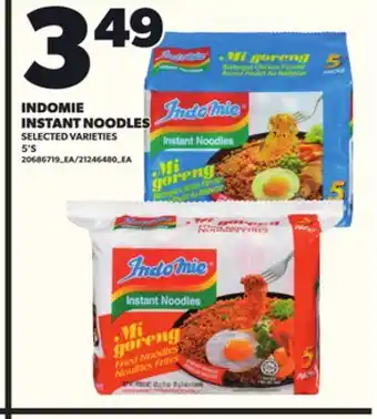 Loblaws INDOMIE INSTANT NOODLES, 5'S offer