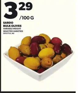 Loblaws SARDO BULK OLIVES offer