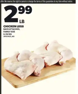 Loblaws CHICKEN LEGS offer