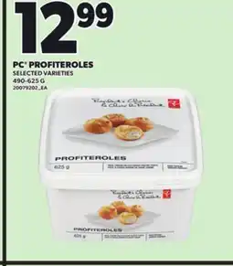 Loblaws PC PROFITEROLES, 490-625G offer