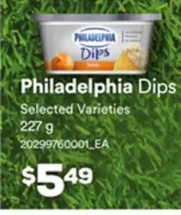 Loblaws PHILADELPHIA DIPS 227G offer