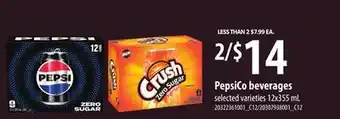 Loblaws PEPSICO BEVERAGES, 12X355ML offer