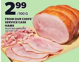 Loblaws FROM OUR CHEFS SERVICE CASE HAMS offer