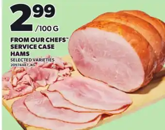 Loblaws FROM OUR CHEFS SERVICE CASE HAMS offer