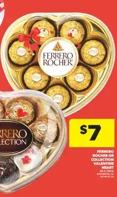 Real Canadian Superstore FERRERO ROCHER OR COLLECTION VALENTINE HEART, 89.5/100 G offer