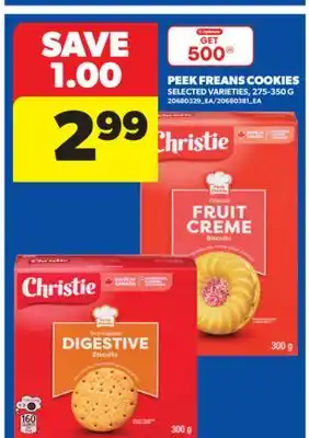 Real Canadian Superstore PEEK FREANS COOKIES, 275-350 G offer