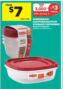 Real Canadian Superstore RUBBERMAID EASYFINDLIDS FOOD STORAGE CONTAINERS offer