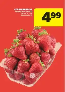 Real Canadian Superstore STRAWBERRIES, 1 LB offer