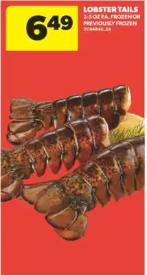 Real Canadian Superstore LOBSTER TAILS offer