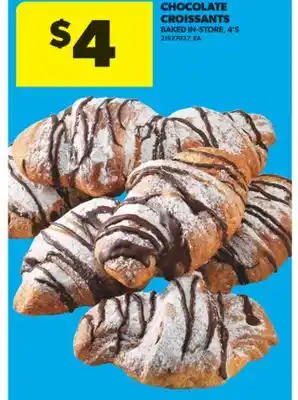 Real Canadian Superstore CHOCOLATE CROISSANTS, 4' S offer