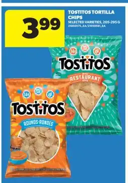 Real Canadian Superstore TOSTITOS TORTILLA CHIPS, 205-295 G offer