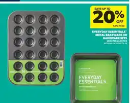 Real Canadian Superstore EVERYDAY ESSENTIALS METAL BAKEWARE OR BAKEWARE SETS offer